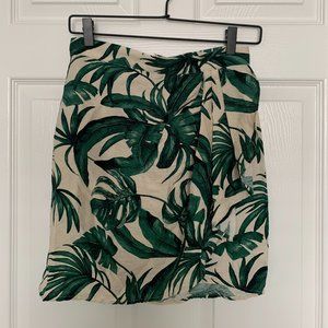Knee-Length H&M Tropical Skirt
